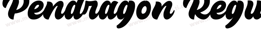 Pendragon Regular字体转换
